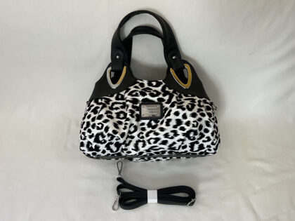 Leopard Printed PU Leather Hobo Bag